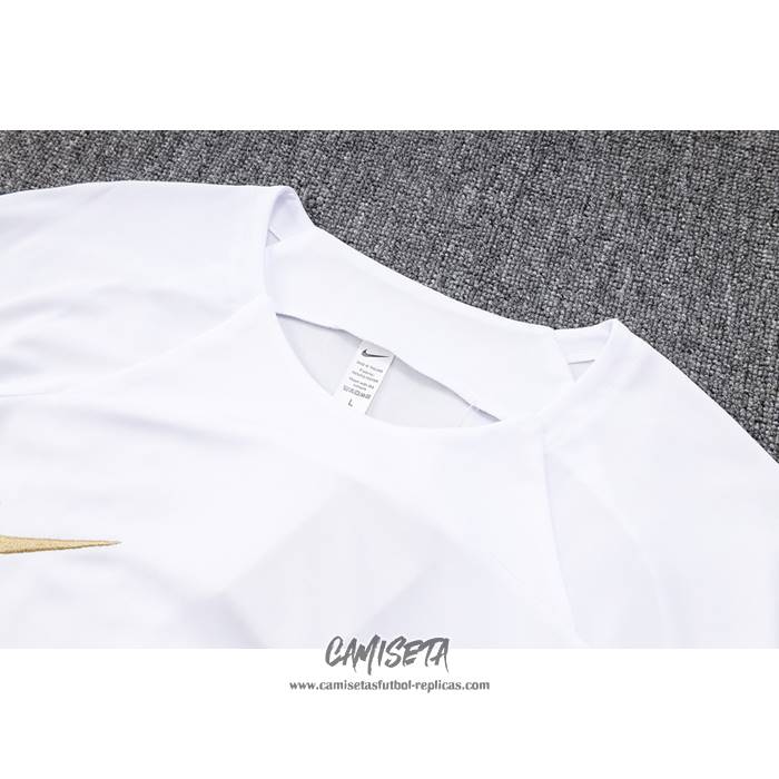Chandal del Corinthians 2023-2024 Manga Corta Blanco - Pantalon Corto